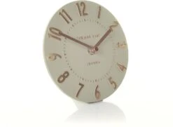Thomas Kent Rose Gold Mantel Clock