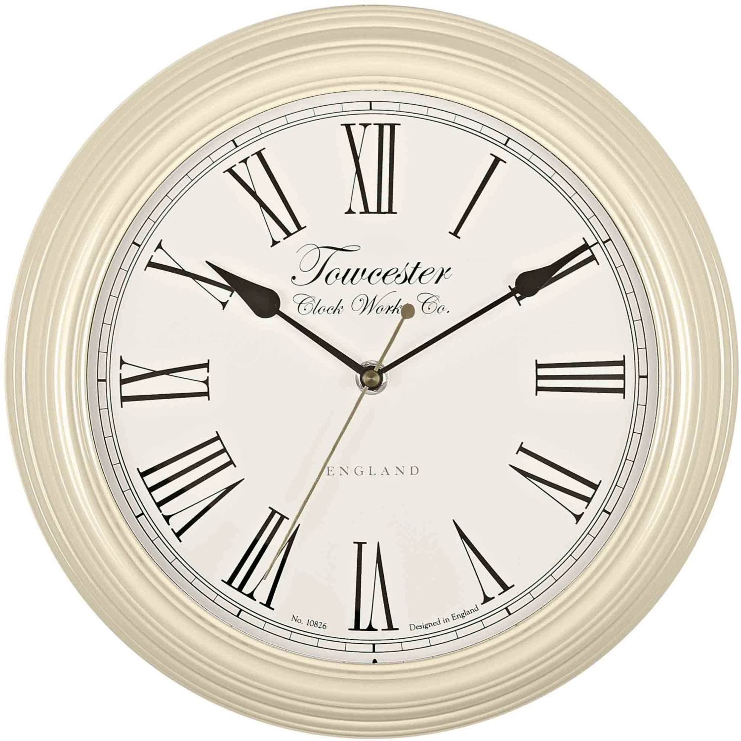 Redbourn Cream Wall Clock 1 Redbourn Cream Wall Clock