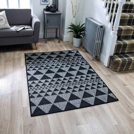 Oriental Weavers Moda Prism Black Rug 2 Oriental Weavers Moda Prism Black Rug - Image 2