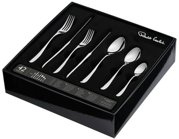 Robert Welch Arden Bright 18/10 42 Piece Cutlery Set 2 Robert Welch Arden Bright 18/10 42 Piece Cutlery Set - Image 2