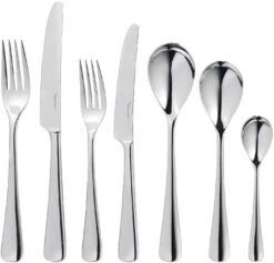 Robert Welch Malvern Bright 18/10 42 Piece Cutlery Set