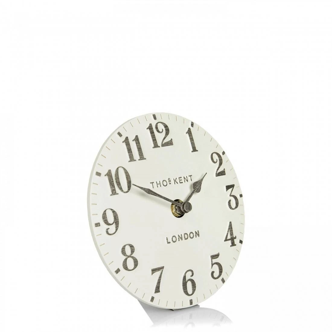 Thomas Kent Arabic Limestone 6In Mantel Clock 1 Thomas Kent Arabic Limestone 6In Mantel Clock
