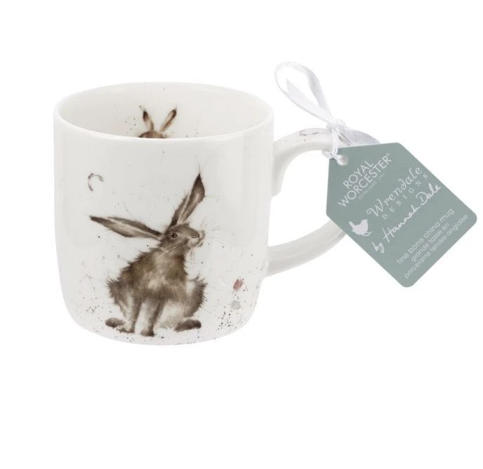 Wrendale 'Good Hare Day' Hare Mug 310ml 1 Wrendale 'Good Hare Day' Hare Mug 310ml