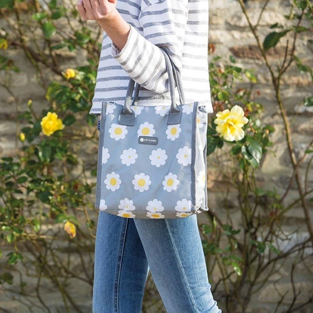 KitchenCraft Daisy Retro Tote Lunch Bag 3 KitchenCraft Daisy Retro Tote Lunch Bag - Image 3