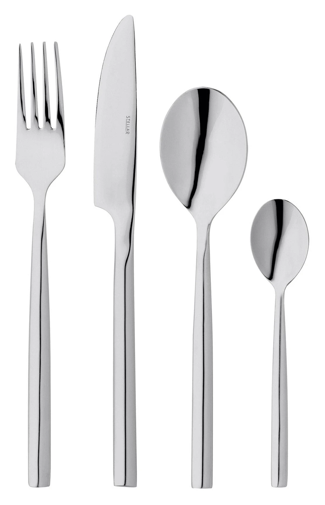 Stellar Rochester Polished 18/10 24 Piece Cutlery Set 1 Stellar Rochester Polished 18/10 24 Piece Cutlery Set
