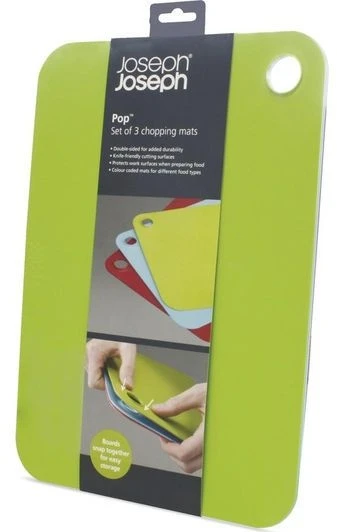 Joseph Joseph Pop Chopping Mats 1 Joseph Joseph Pop Chopping Mats