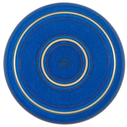 Denby Imperial Blue Medium Coupe Plate 3 Denby Imperial Blue Medium Coupe Plate - Image 3
