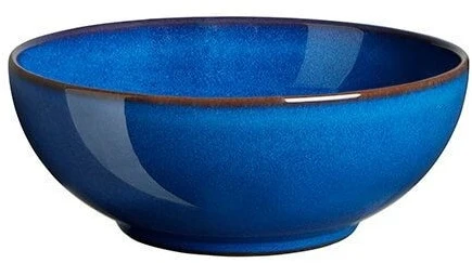 Denby Imperial Blue Coupe Cereal Bowl 1 Denby Imperial Blue Coupe Cereal Bowl