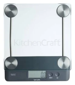 Taylor Pro Touchless Tare Glass Scale 14.4kg