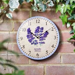 Lavender 12' Wall Clock