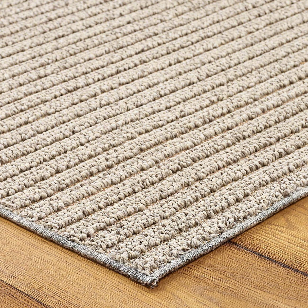 Mastercraft Loop 7546B Rug - Light Grey/Light Grey 2 Mastercraft Loop 7546B Rug - Light Grey/Light Grey - Image 2