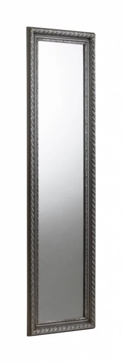 Julian Bowen Allegro Pewter Dress Mirror