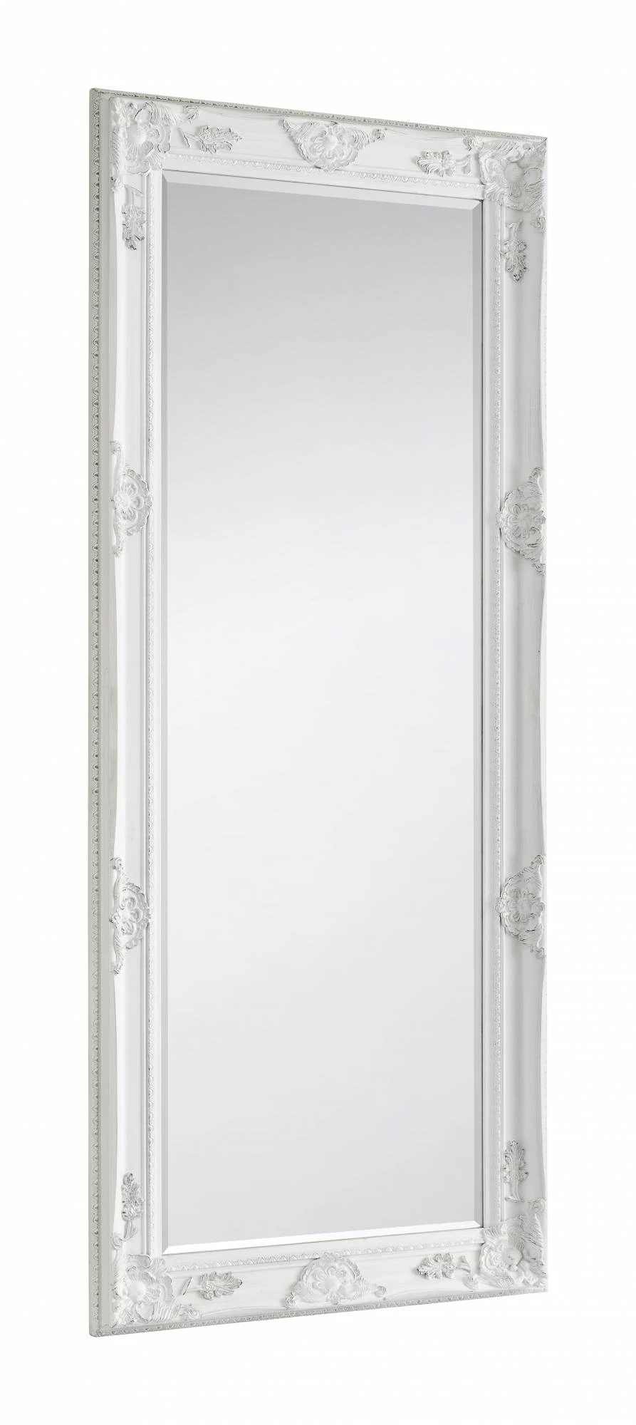 Julian Bowen Palais White Lean-To Dress Mirror 1 Julian Bowen Palais White Lean-To Dress Mirror