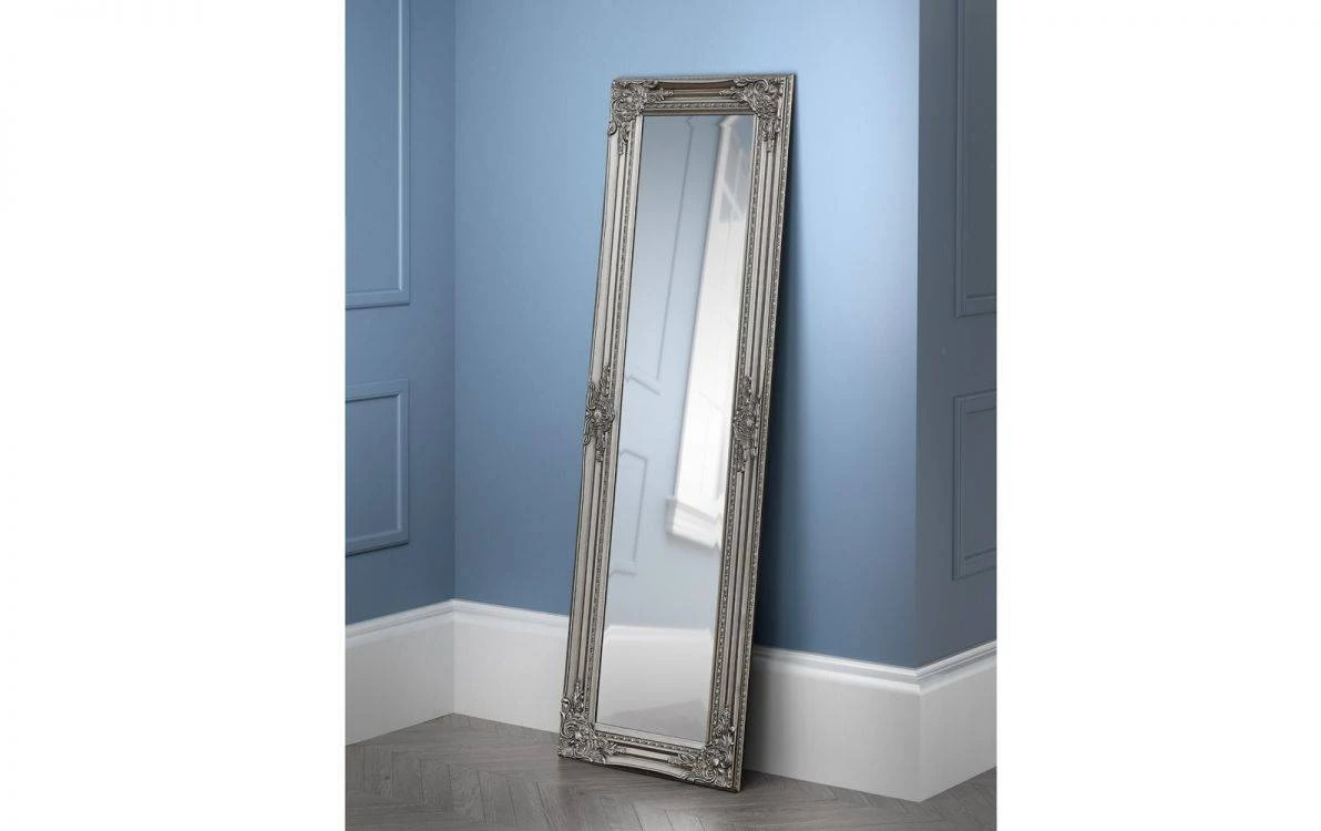 Julian Bowen Palais Pewter Dress Mirror 2 Julian Bowen Palais Pewter Dress Mirror - Image 2