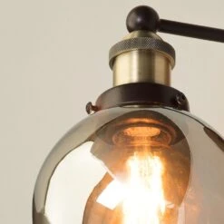 BHS Carter Industrial Glass Ball Wall Light 5 BHS Carter Industrial Glass Ball Wall Light -Le Creuset Sales Store 42825 7711