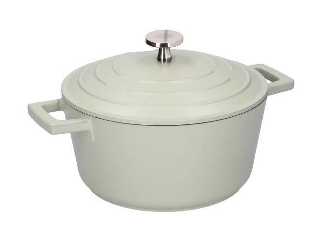 Masterclass Cast Aluminium Casserole Dish 20cm Mint 1 Masterclass Cast Aluminium Casserole Dish 20cm Mint