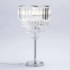 BHS Paladina Table Lamp, Chrome -Le Creuset Sales Store 50007 33782