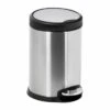 Showerdrape Aero Stainless Steel Satin 3Ltr Pedal Bin