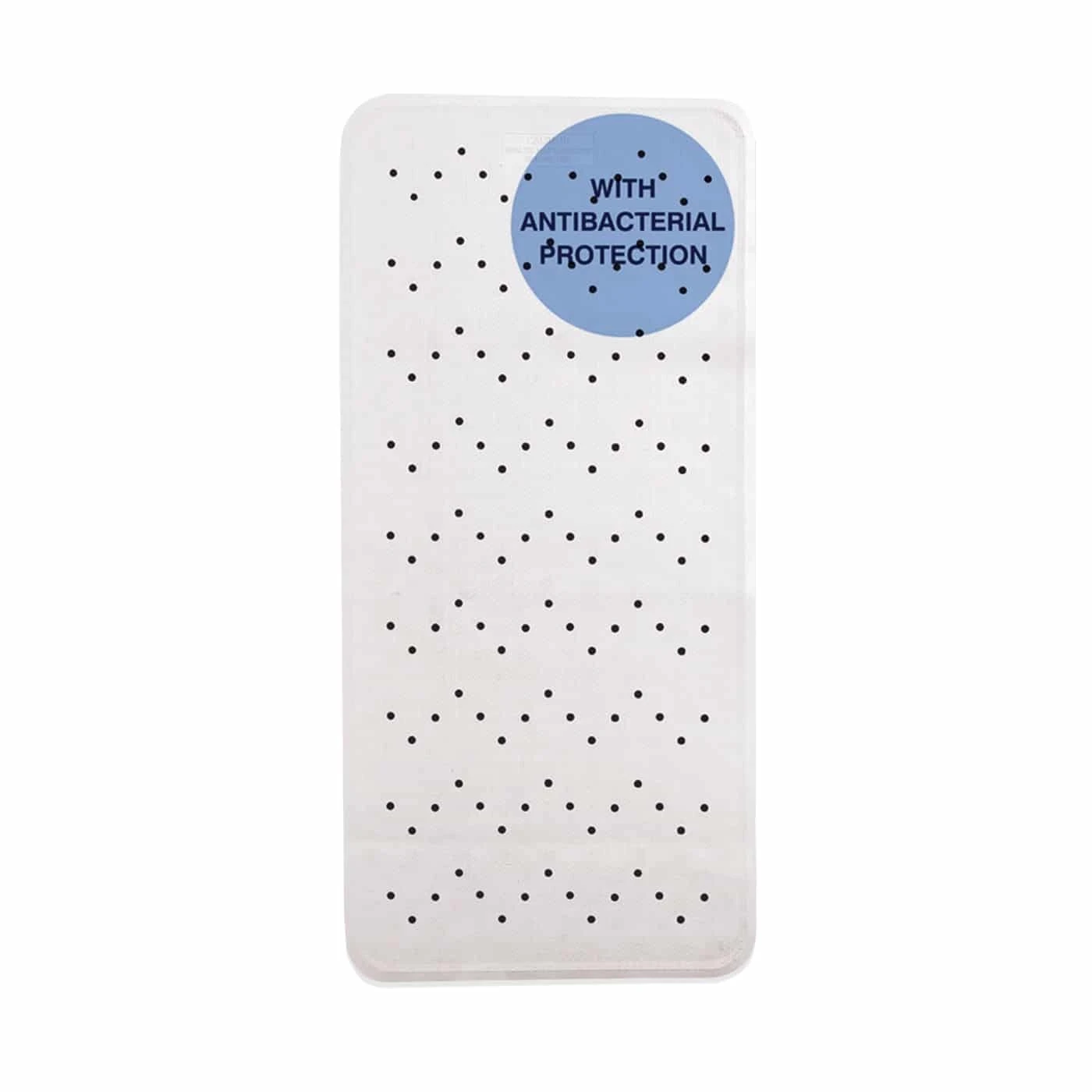 Showerdrape Anti-Slip Anti -Bacterial Bath Mat White 1 Showerdrape Anti-Slip Anti -Bacterial Bath Mat White
