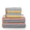 Deyongs Hanover Stripe Towels Mustard
