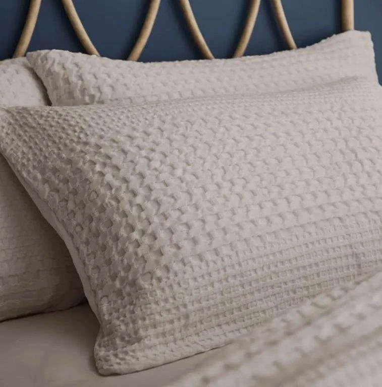 Pineapple Elephant Caspian Stone Waffle Duvet Set 3 Pineapple Elephant Caspian Stone Waffle Duvet Set - Image 3