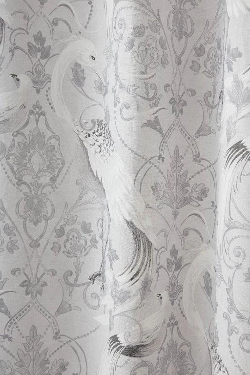 Laura Ashley Tregaron Silver Curtains 2 Laura Ashley Tregaron Silver Curtains - Image 2