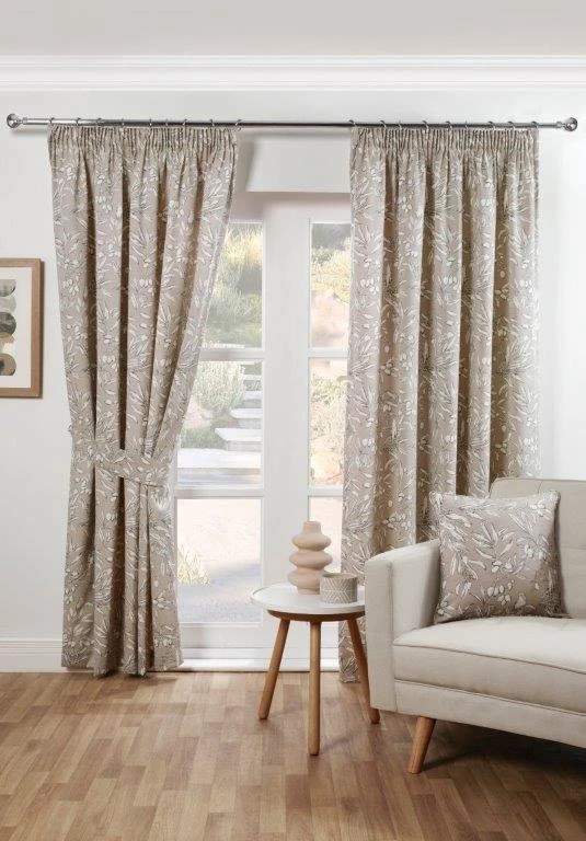 Sundour Aviary Parchment Curtains 1 Sundour Aviary Parchment Curtains